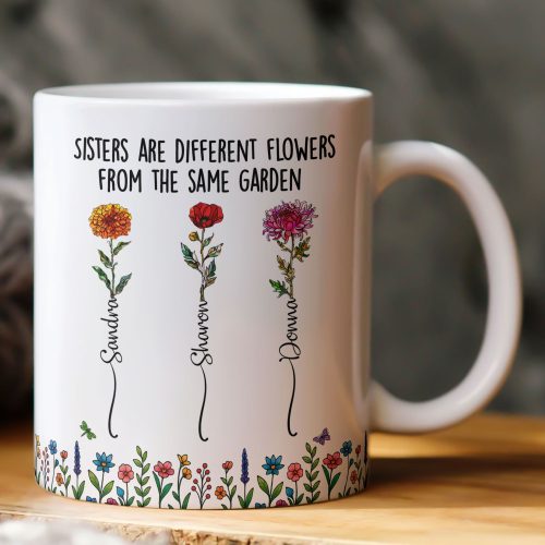 Sisters-Different-Flowers-From-Same-Garden-Personalized-Mug_1.jpg